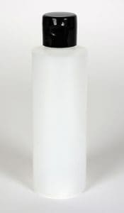 4 oz Natural HDPE Cylinder 24-410 FInish