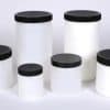 32 oz Natural Plastic Straight Side Jar -HDPE w/ 89-400 Finish - Image 2