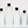 4 oz Natural HDPE Plastic Cylinder w/ 24-410 Finish - Image 2