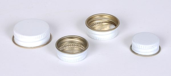 Pulp Aluminum Lined Metal Caps