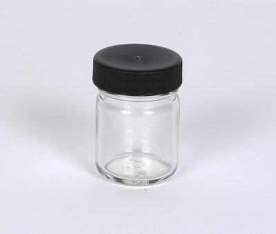 1 oz FLINT Glass Straight Sided Jar