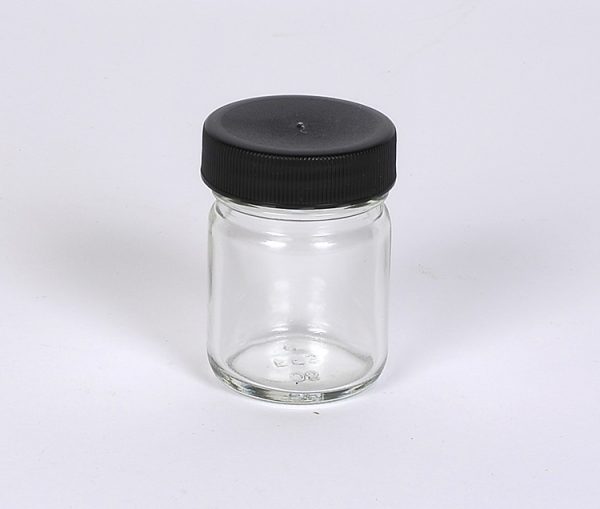 1 oz Glass Straight Sided Jar