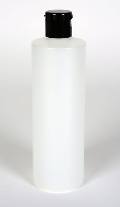 16 oz NATURAL HDPE Plastic Cylinder w/ 28-410