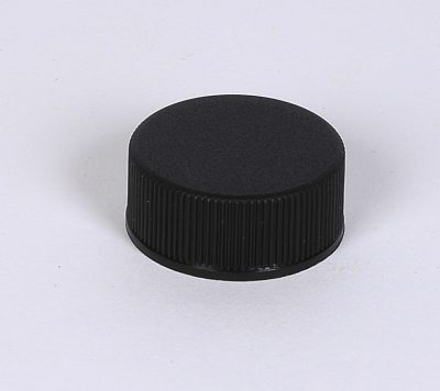 20-400 BLACK Phenolic Cap w/ Pulp-Vinyl