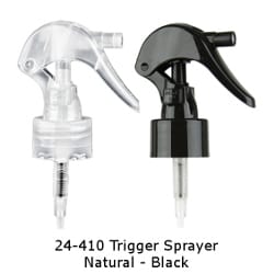 24-410 Trigger Sprayers Natural - Black
