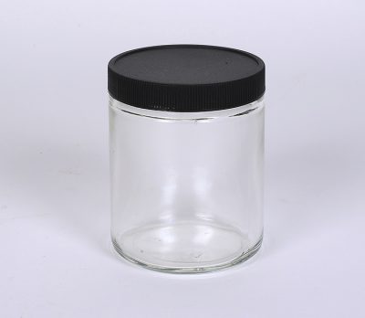 6 oz Glass Straight Sided Jar