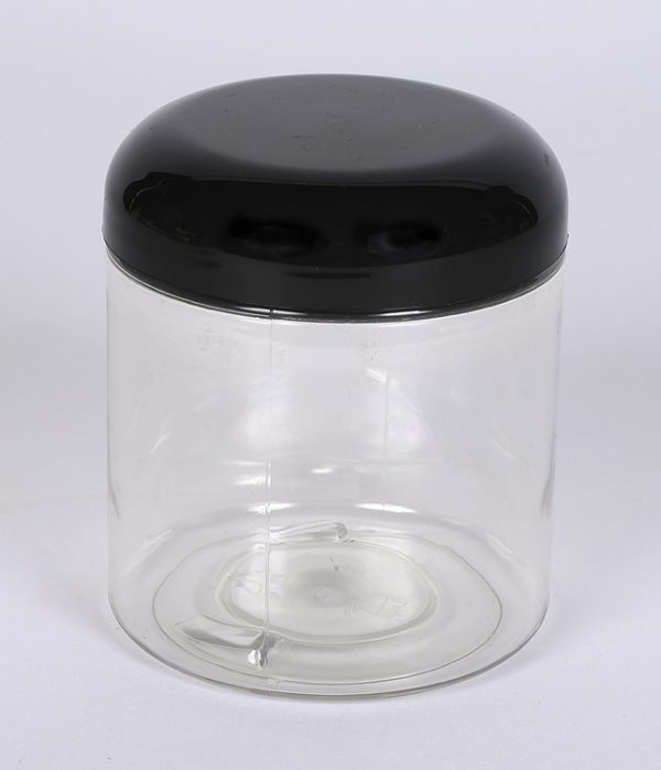 8 oz. CLEAR PET Straight Sided Jar w/ 70-400 Finish