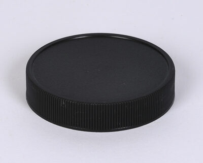 48-400 BLACK Plastic Cap