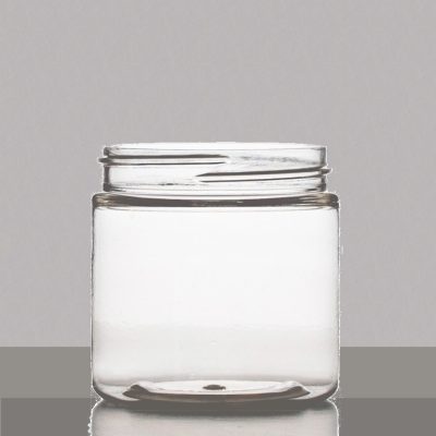 4 oz PET Clear Straight Side Jar with 58-400